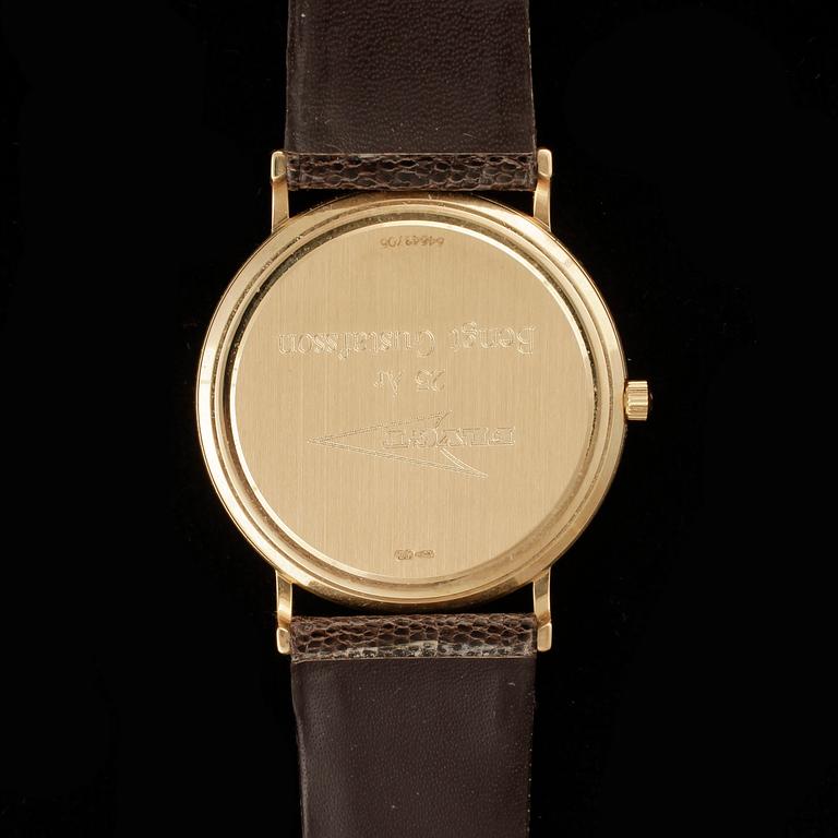 ARMBANDSUR, herr, 18k guld, Omega, 1990-tal.