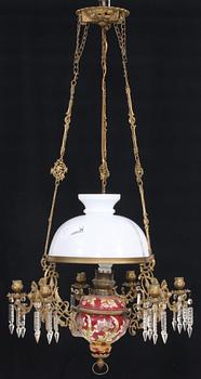 TAKFOTOGENLAMPA, oscariansk, 1800-talets sista kvartal.