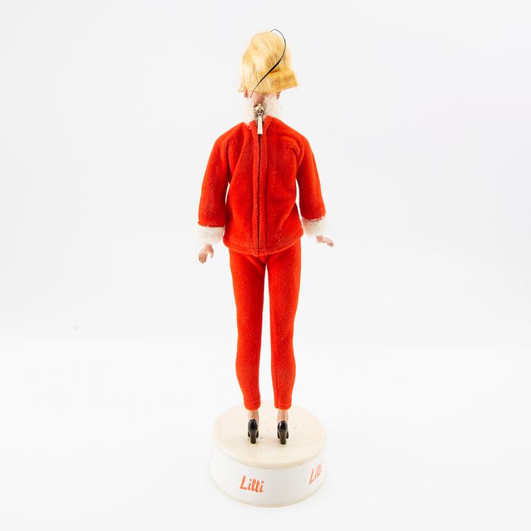 "Bild-Lilli", docka, Reinhard Berthier, Greiner & Hausser Gmbh, Tyskland, tillverkningsperiod 1955-64.