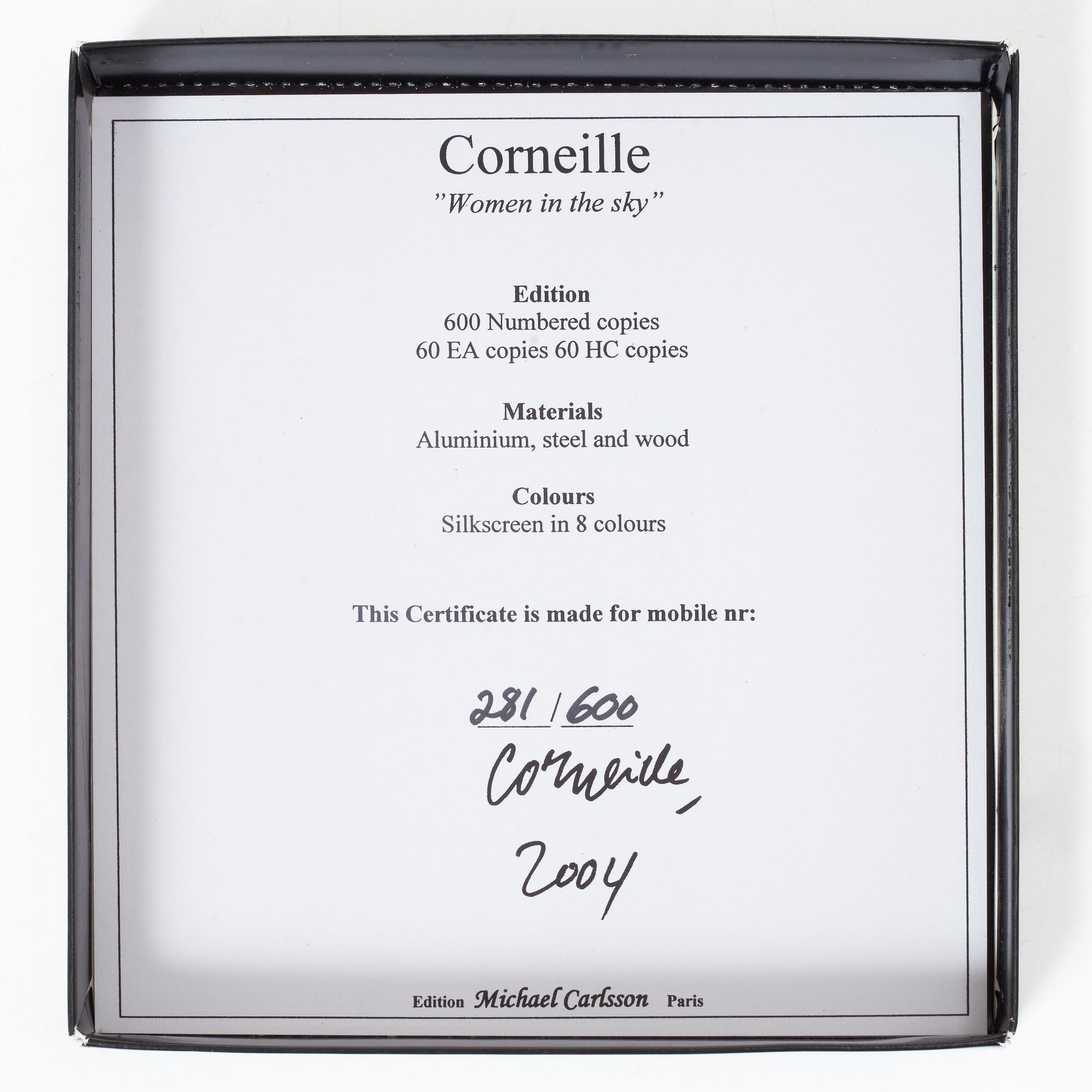 Beverloo Corneille, 'Women in the sky'.