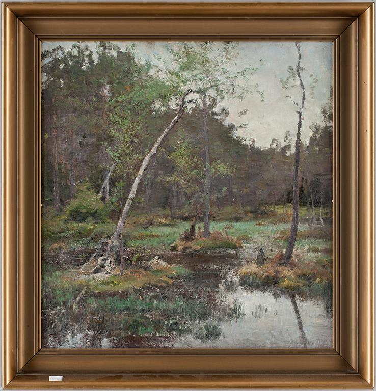 JOHAN TIRÉN, tillskriven, olja på duk, sign.