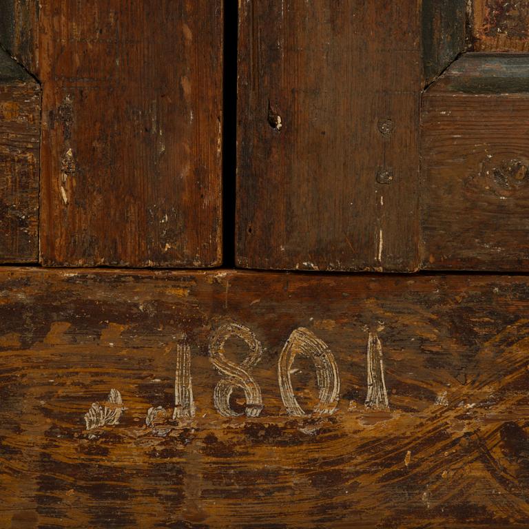 A 19th Century Wall Cabinet.