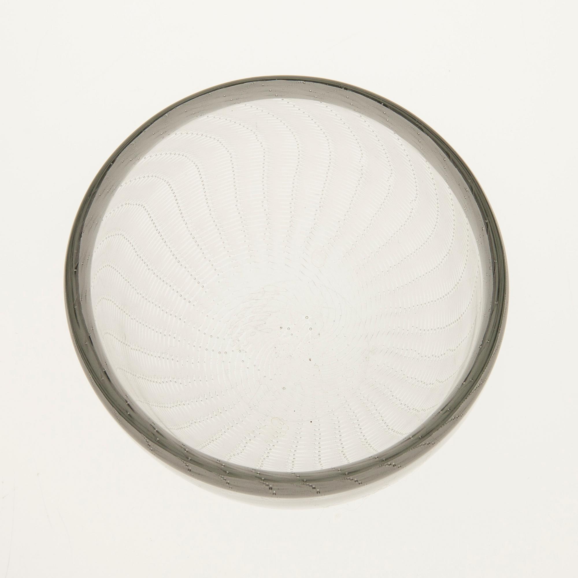 SKÅL, glas, signerad Kaj Franck Nuutajärvi Notsjö -54.