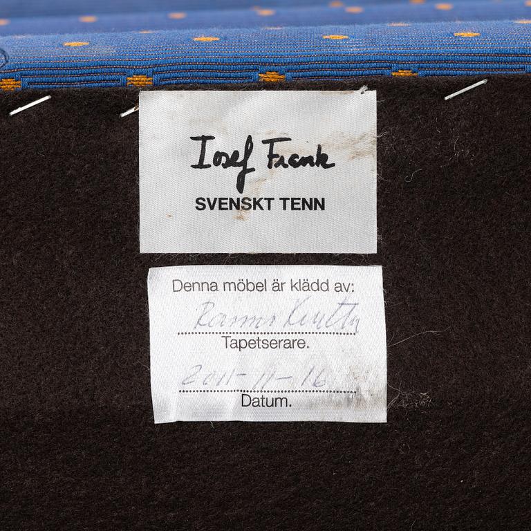 Josef Frank, a model 703 sofa, Svenskt Tenn. 2011.