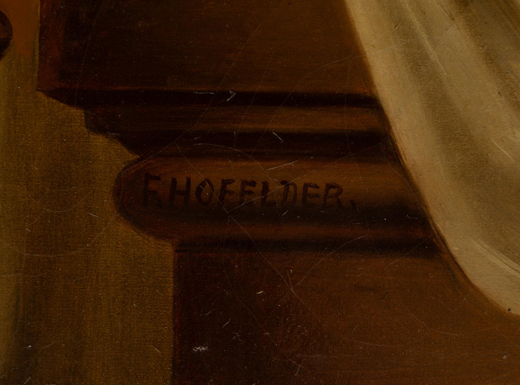 Friedrich Hofelder, Lady as a vestal virgin.