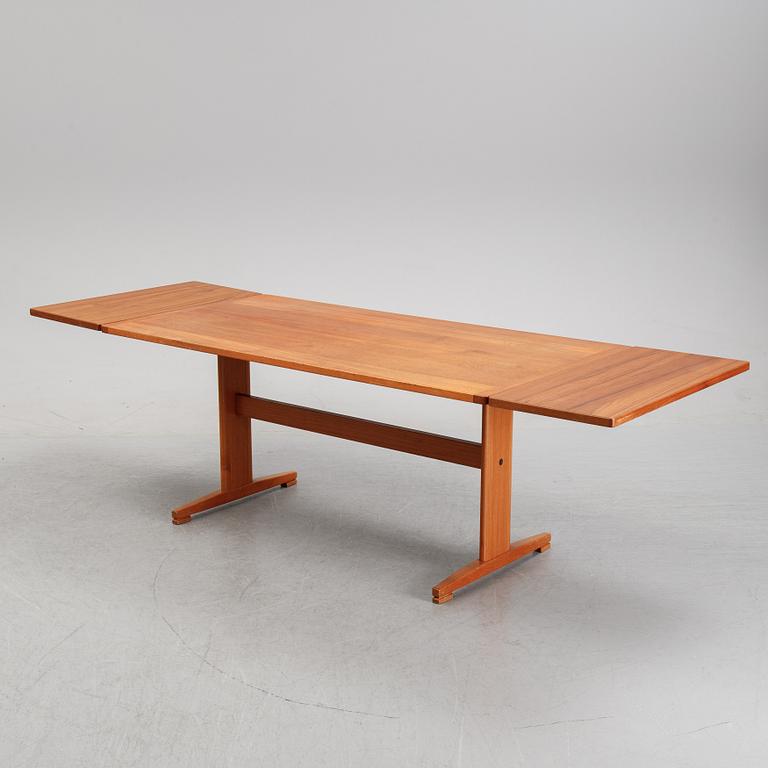 A teak dining table, Ulferts, Tibro, second half of the 20th century.