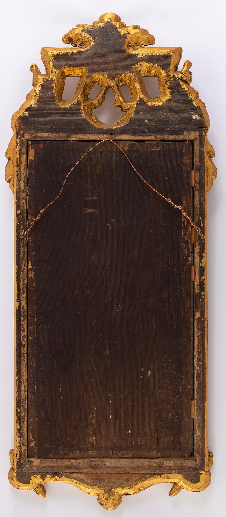 SPEGEL, Rokoko, Sverige, 1700-talets andra hälft.