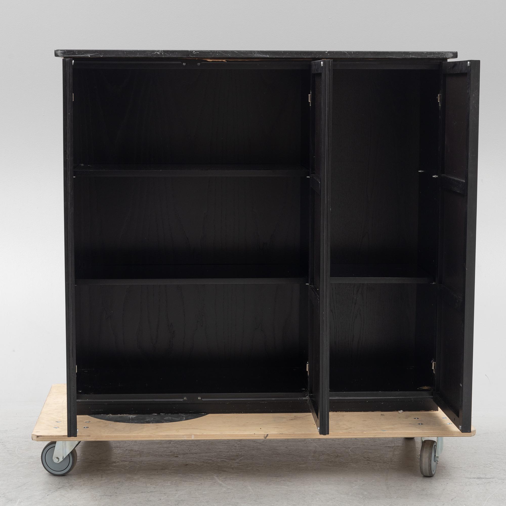 Titti Fabiani, two 'Book' cabinets, The Ideal Form Team, Italy, late 20th Century.