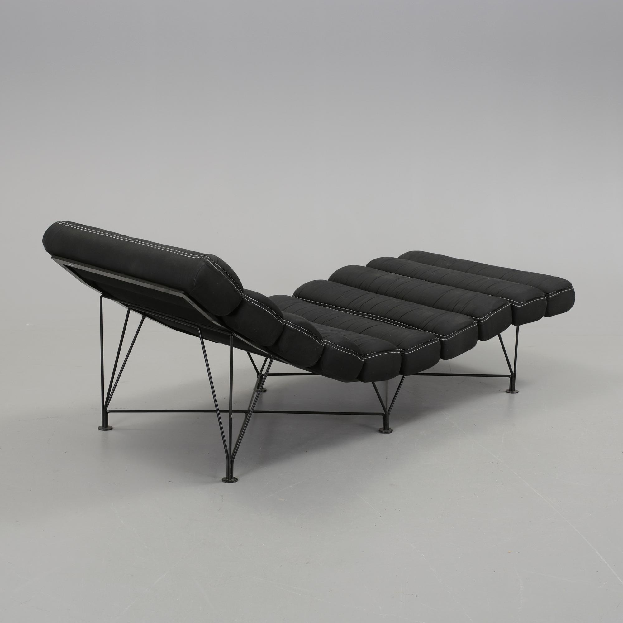 VILFÅTÖLJ, "Spider Lounge", Kenneth Bergenbladh, DUX, 1982.