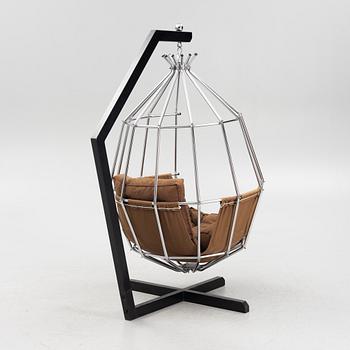 Ib Arberg, fåtölj, "Gojan", ABRA Möbler, Taberg 1970-tal.