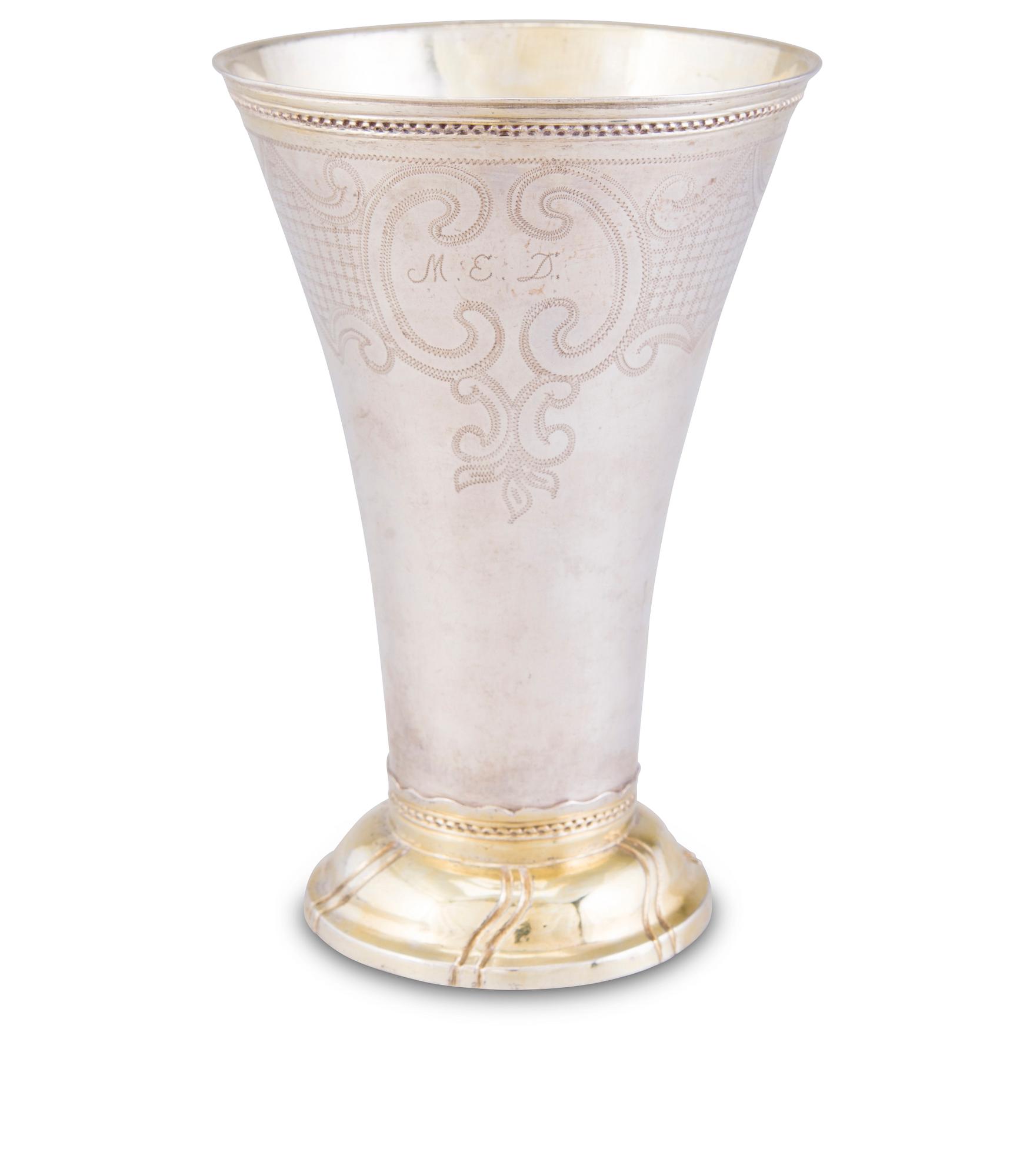 BÄGARE, silver, Stephan Westerstråle, Stockholm 1794.