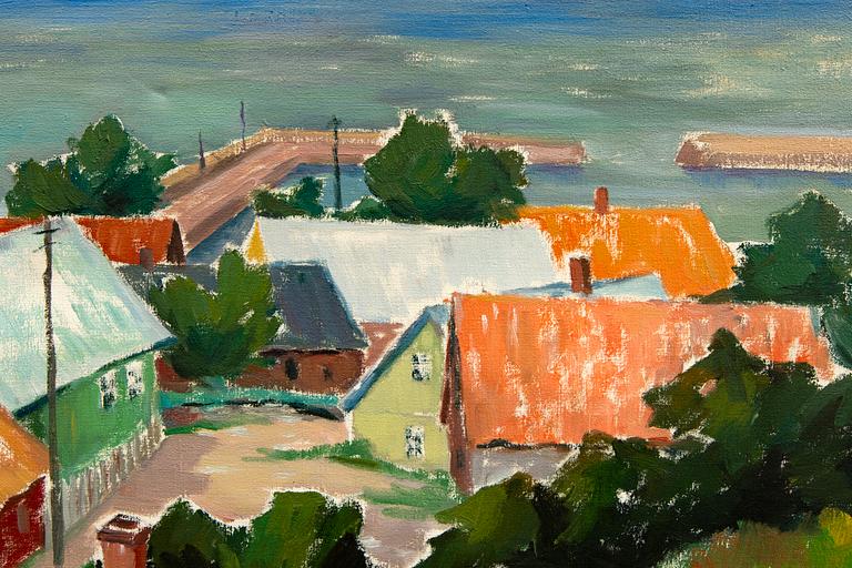 Ivar Johanson, oil on canvas, signed.