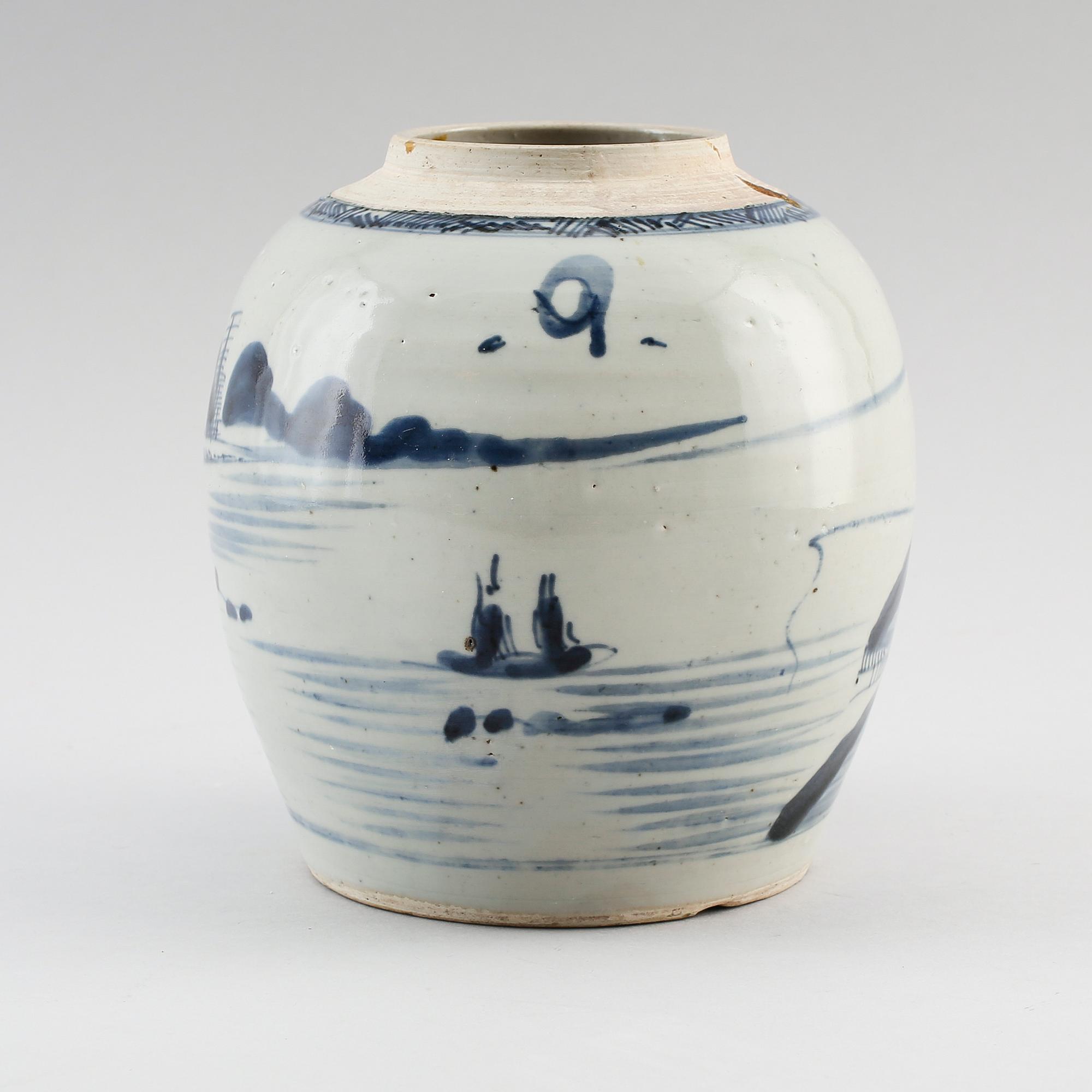BOJAN, porslin, Kina, sannolikt 1800-tal.