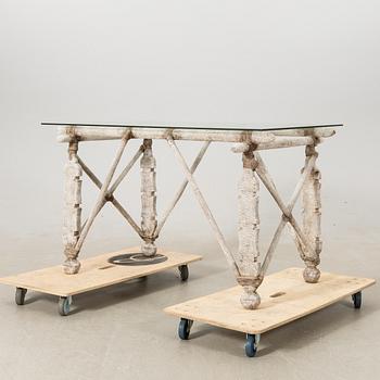 Adama Kones, table, so-called Tuareg Table, Mauritania & South Africa, mid-20th century.