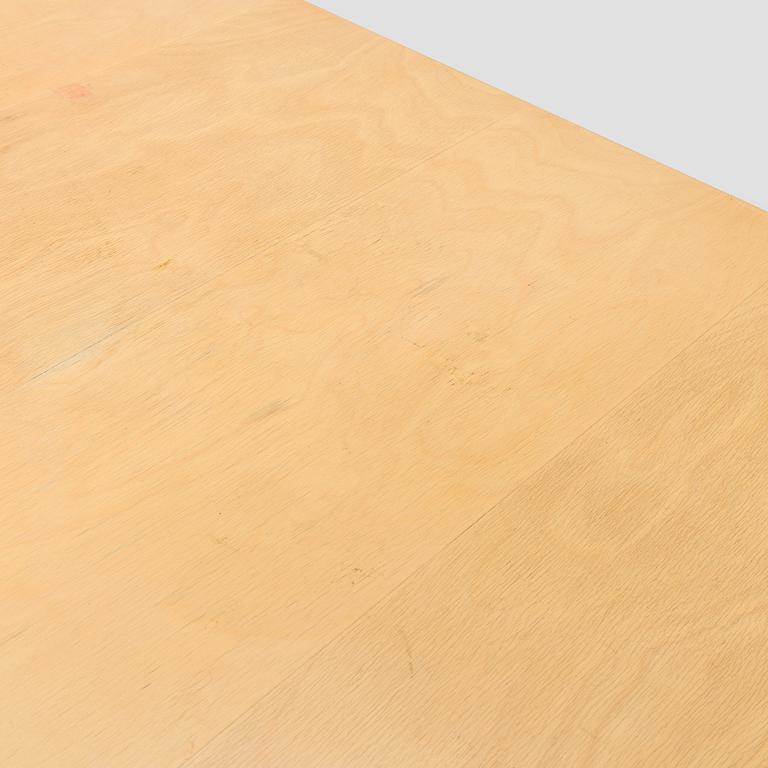 Alvar Aalto, ruokapöytä / neuvottelupöytä, malli 86, Artek, 1900-luvun loppu.
