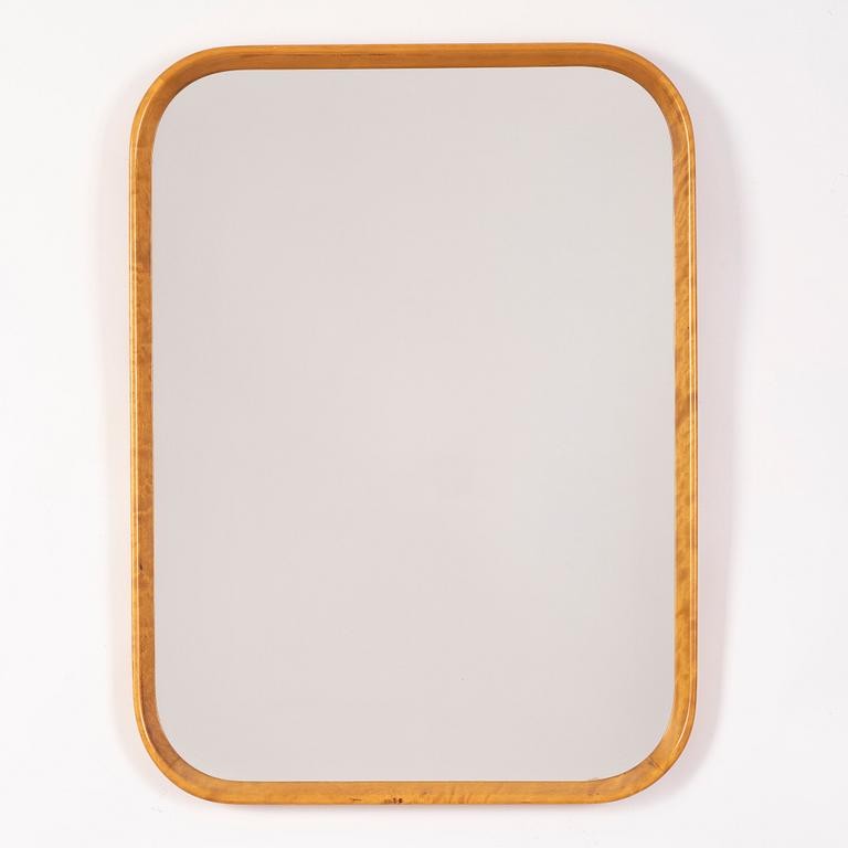 Axel Larsson, a Swedish Modern mirror, Svenska Möbelfabrikerna Bodafors, Sweden, 1940's/50's.