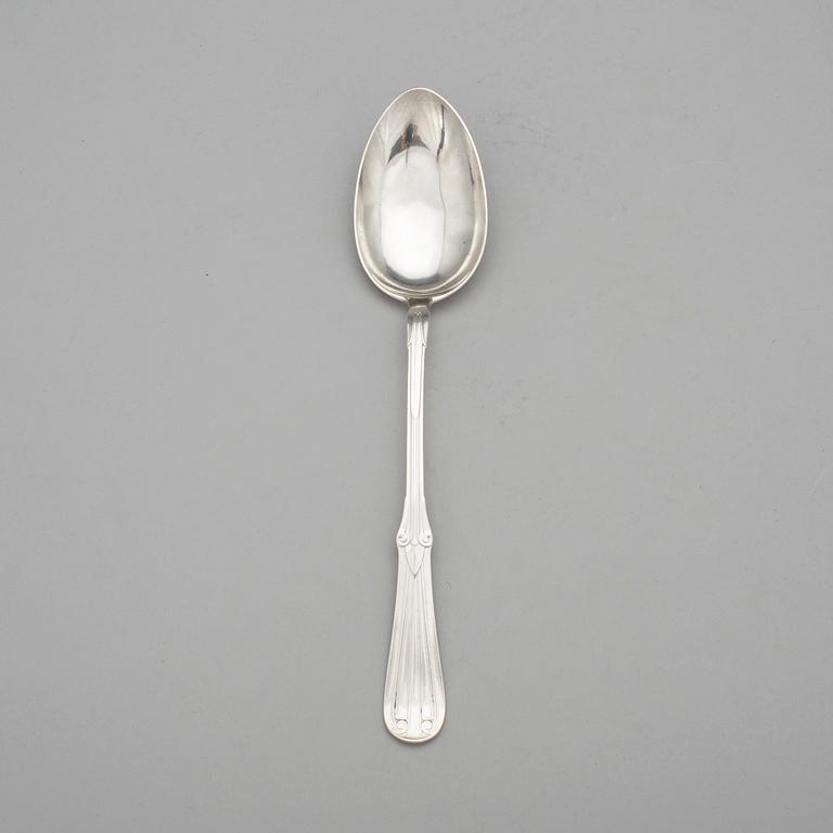 RAGUSKED, silver, V Christesen, Köpenhamn, otydlig årtalsbeteckning, ca år 1900. Tot vikt 82 gram.