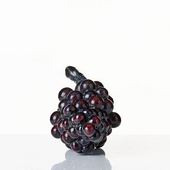 Hans Hedberg, a faience sculpture of a bunch of grapes, Biot, France.