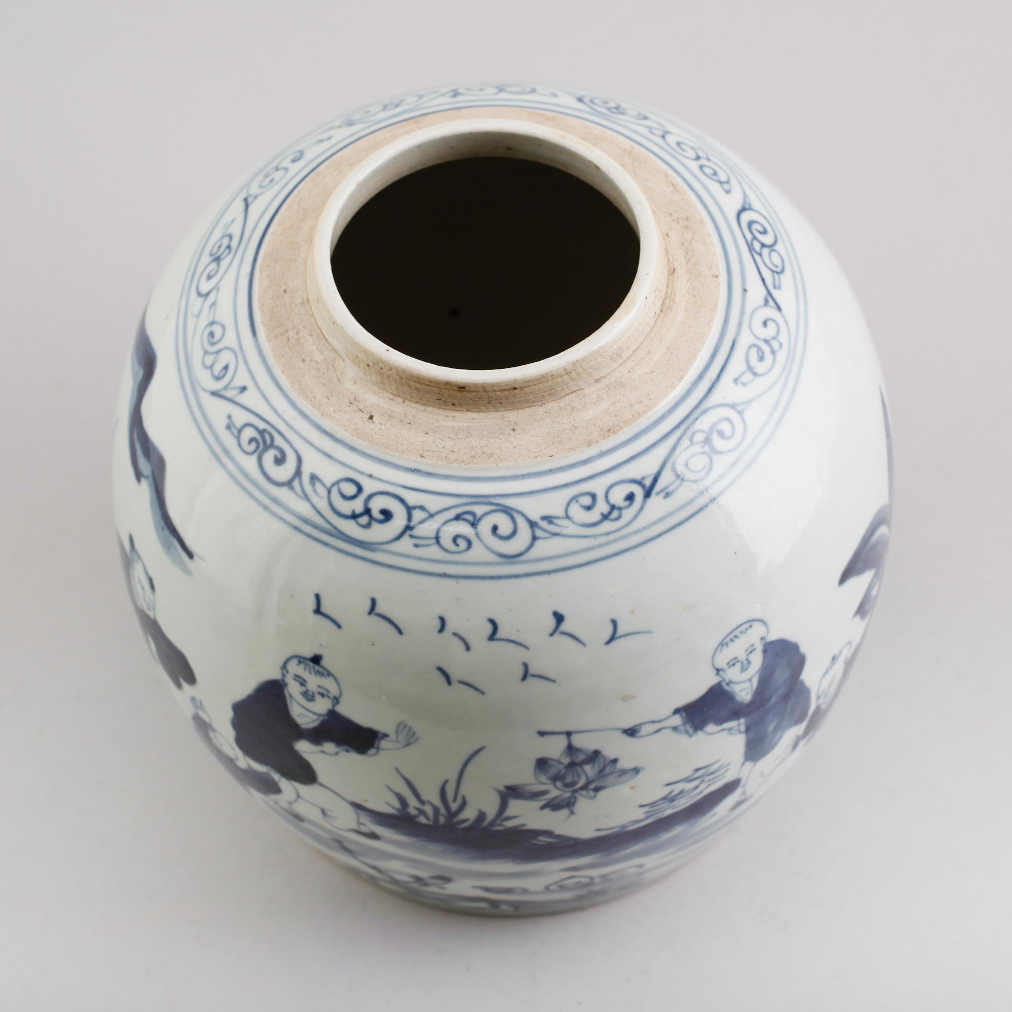 BOJAN, porslin, Kina, sannolikt 1900-tal.