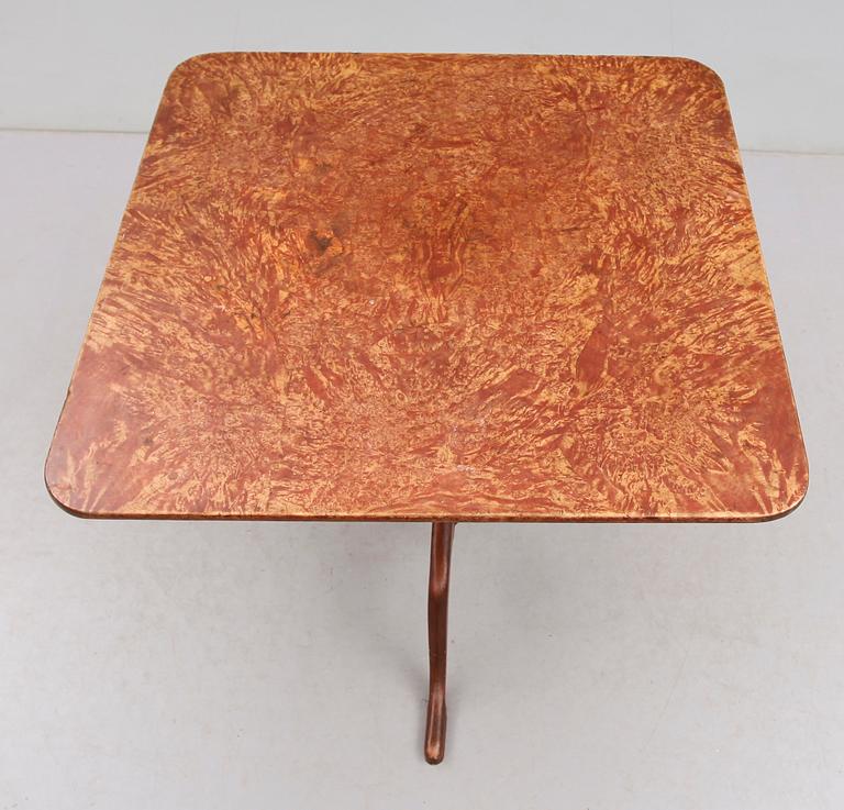 FÄLLBORD, av Carl Hollst (mästare i Eskilstuna 1787-1830).