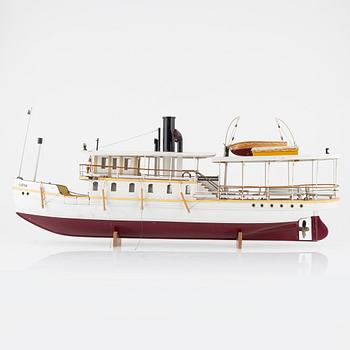 Fartygsmodell av S/S Ejdern.