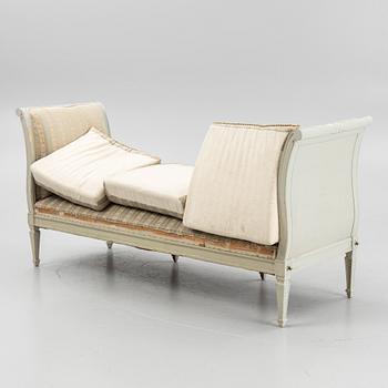 A Gustavian style sofa, 19th Century.