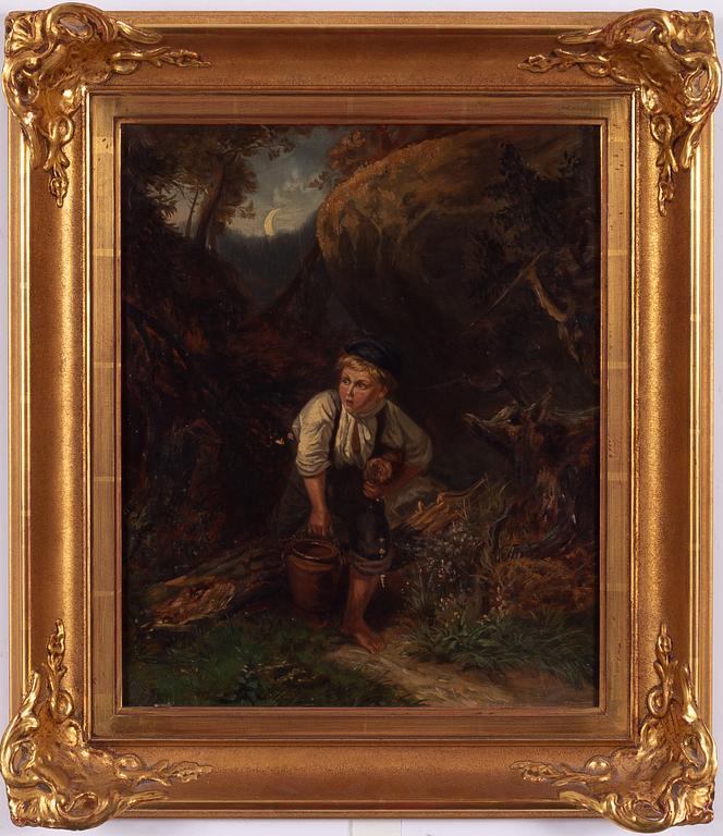Josef Wilhelm Wallander, "Kolargossen i skogen".