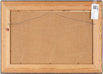 UNO VALLMAN, gouache, signerad samt daterad 1971.