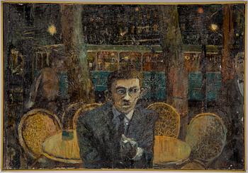 Mats Åkerman, oil on canvas, signed and dated 2000.