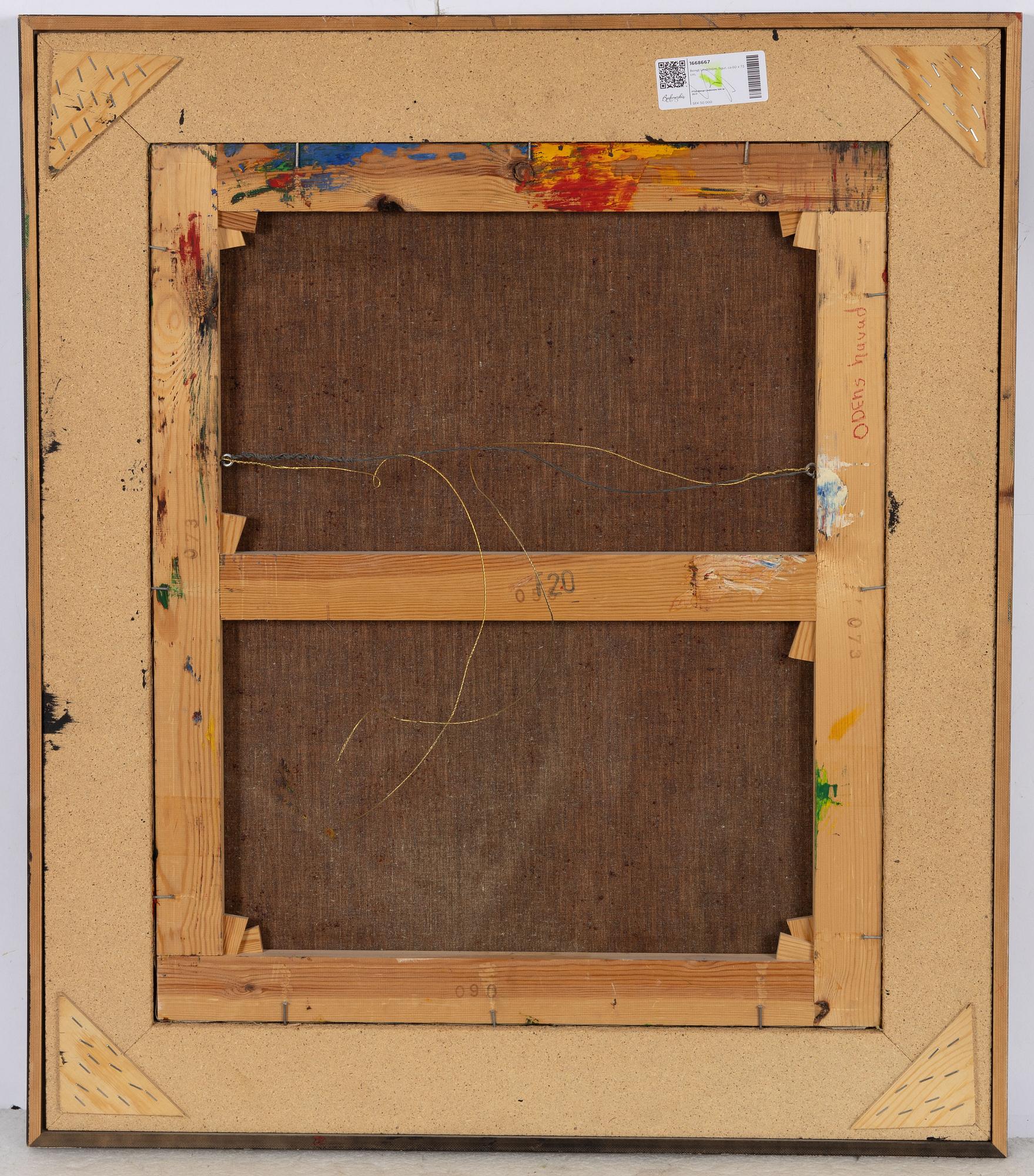 Bengt Lindström, "Odens huvud".