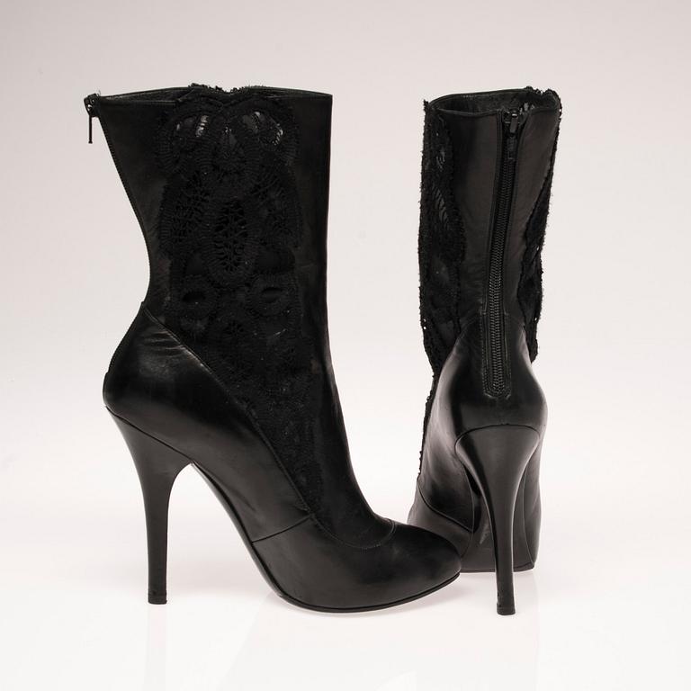 DOLCE & GABBANA, stövletter, storlek 40 1/2.