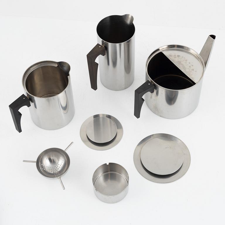 Arne Jacobsen, 5 delar, "Cylinda-Line", Stelton, Danmark.