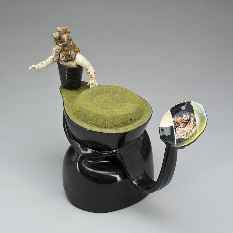 JIMMY STAMBRANDT, skulptur, blandteknik, signerad och daterad 2009.
