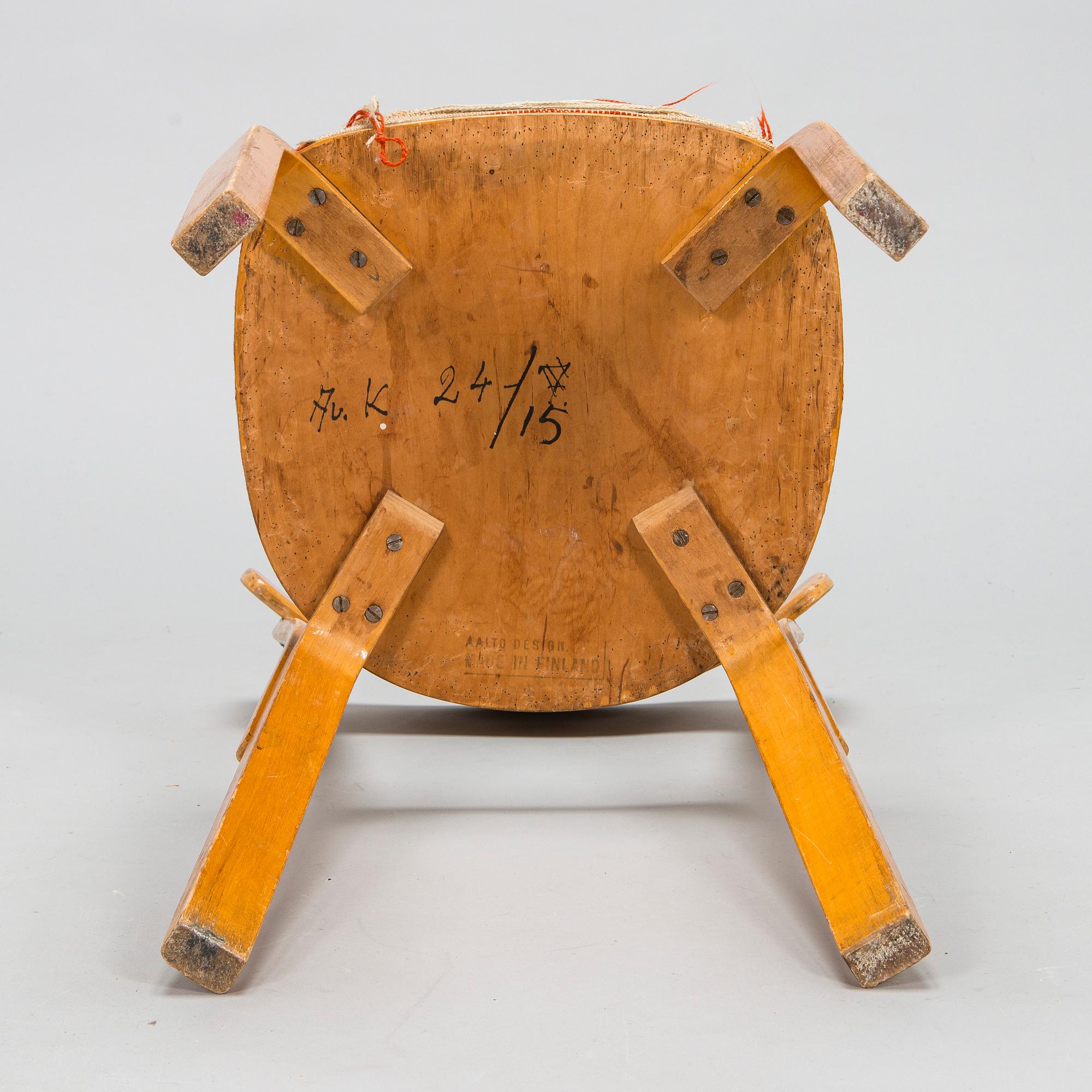 Alvar Aalto, an early '69' chair for  O.Y. Huonekalu-ja Rakennustyötehdas A.B.