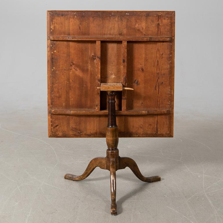 Fällbord, Mälardalen 1800-talets första hälft.