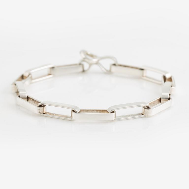 Karl-Ingemar Johansson, armband, silver.