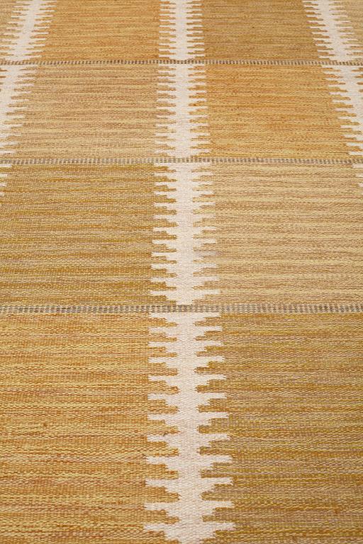 Marianne Richter, MATTO, "Rosita, brun", flat weave, ca 293,5 x 182 cm, signed AB MMF V MR.