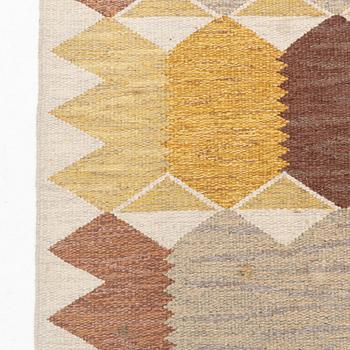 Anna-Greta Sjöqvist, a carpet, tapestry weave, ca 250 x 157 cm, signed AG S.