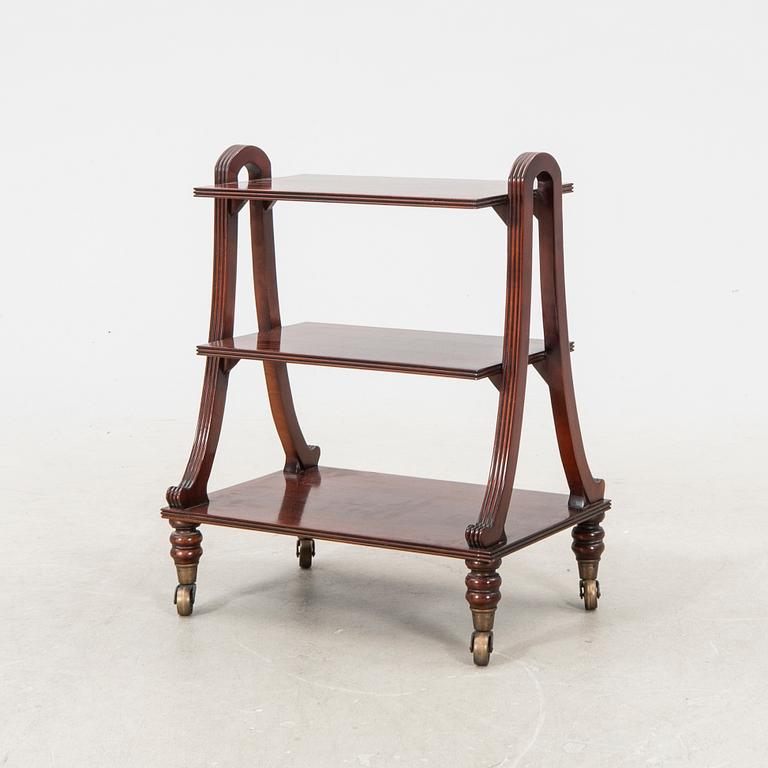 A veneered sideboard/trolley from the first half of the 20th century.
