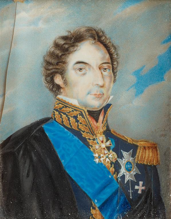 Gustaf Fredrik Nycander, "Karl XIV Johan" (1763-1844).