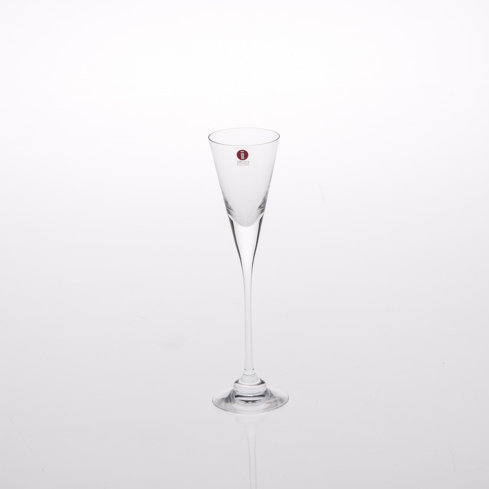 GLASSERVIS, 22 st, "Aurora", Heikki Orvola, Iittala, 1900-talets slut.