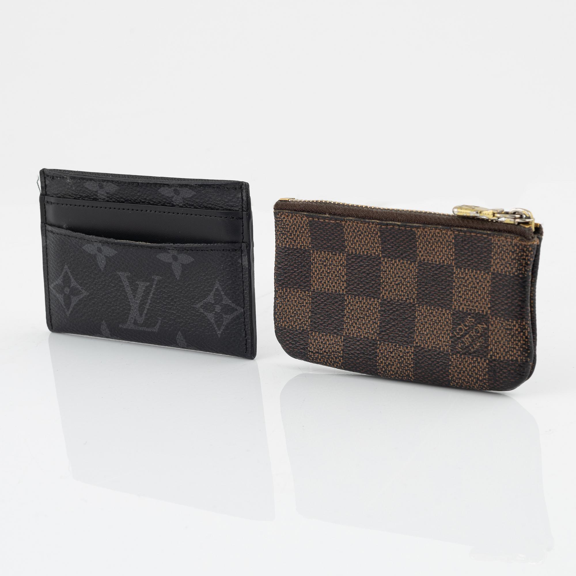 Louis Vuitton, korthållare samt nyckelhållare.