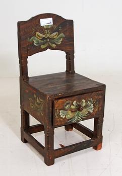 STOL, allmoge, 1800-tal.
