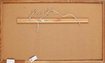 THEA EKSTRÖM, oljemålning på pannå. signerad o daterad -74.