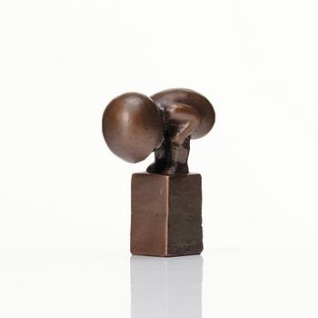 Lisa Larson, a patinated bronze sculpture 'Myran' (The Ant), no 048.