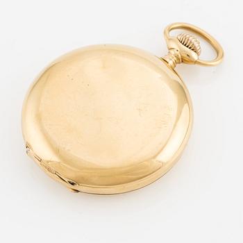 LeCoultre, pocket watch, hunter-case, 51 mm.