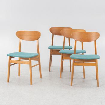 Stolar, 4 st, möjligen IKEA, 1950/60-tal.