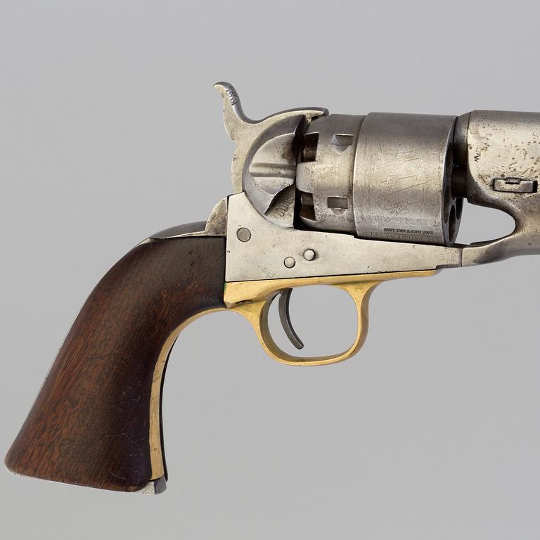 SLAGLÅSREVOLVER, Colt 1860 Army, no 90473.