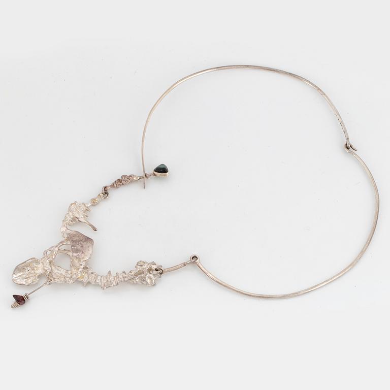 JUHLS, Collier, silver.