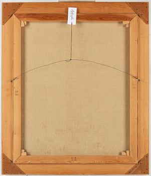 EINAR KRÜGER, oil on canvas, signed.